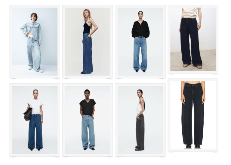 Wide-Leg Jeans