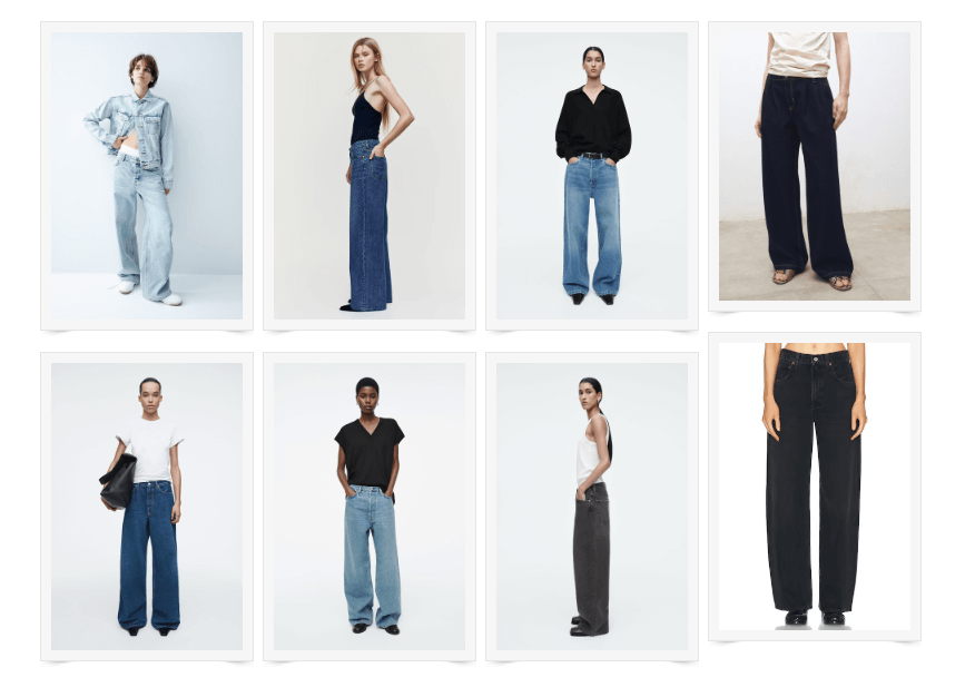 Wide-Leg Jeans