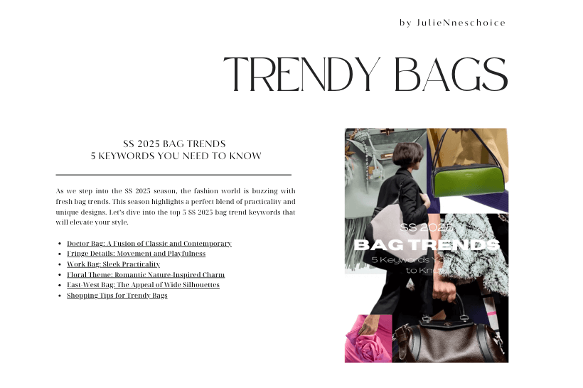 Bag Trends