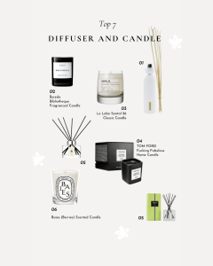 diffuser and candle